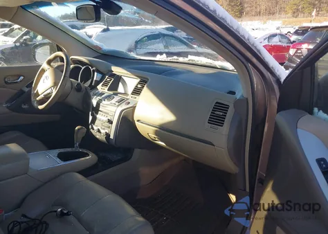 2009 Nissan Murano Sl из США, поврежденный, VIN JN8AZ18W09W160046